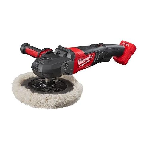  Milwaukee 2738-20 M18 18-Volt FUEL Lithium-Ion Brushless Cordless 7 inch Variable Speed Polisher (Tool-Only)