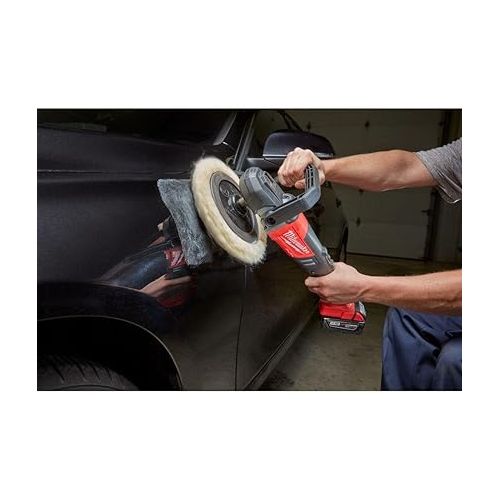  Milwaukee 2738-20 M18 18-Volt FUEL Lithium-Ion Brushless Cordless 7 inch Variable Speed Polisher (Tool-Only)