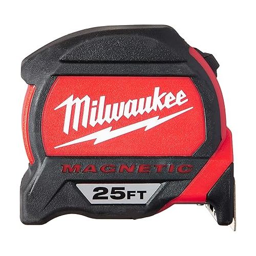  Milwaukee Tool 48-22-7125 Magnetic Tape Measure 25 ft x 1.83 Inch