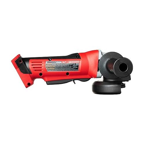  Milwaukee 2680-20 M18 18V Lithium Ion 4 1/2 Inch Cordless Grinder with Burst Resistant Guard and Paddle Switch Design