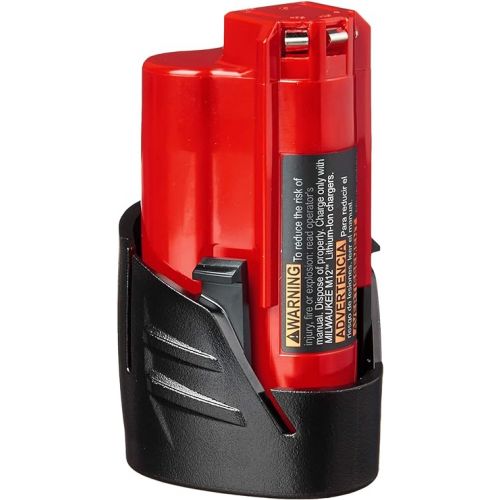  Milwaukee 48-11-2401 Genuine OEM M12 REDLITHIUM 12 Volt 1.5 Amp Compact Lithium Ion Battery with Overload Protection for Cordless Power Tools