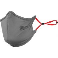 3 PACK Milwaukee 2-Layer Performance Face Mask ?One Size (Grey)