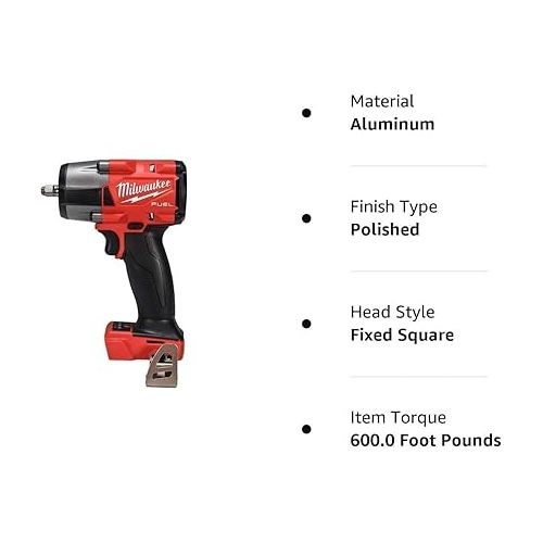  MILWAUKEE'S Mid-Torque Impact Wrench,3/8