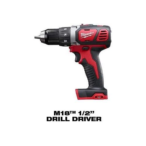  Milwaukee 2691-22H M18 18-Volt Lithium-Ion Cordless Drill Driver/Impact Driver and HACKZALL Combo Kit (3-Tool) with Two 1.5 Ah Batteries