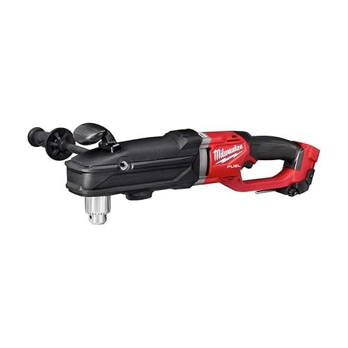  Milwaukee 2809-20 M18 FUEL 18-Volt Lithium-Ion Brushless Cordless GEN 2 Super Hawg 1/2 in. Right Angle Drill (Tool-Only)