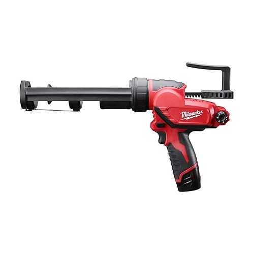  Milwaukee Electric Tool 2441-21 M12 Caulk Gun Kit, 12 V