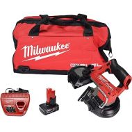 Milwaukee 2529-21XC M12 FUEL 12-Volt Lithium-Ion Cordless Compact Band Saw XC Kit with One 4.0 Ah Battery, Charger and Tool Bag