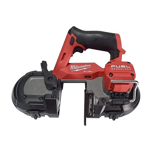  Milwaukee 2529-21XC M12 FUEL 12-Volt Lithium-Ion Cordless Compact Band Saw XC Kit with One 4.0 Ah Battery, Charger and Tool Bag