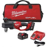 Milwaukee Electric Tool 2708-22 M18 FUEL HOLE HAWG Brushless Right Angle Drill Kit, 18 V, Lithium-Ion, 1/2