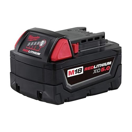  Milwaukee Electric Tool 2708-22 M18 FUEL HOLE HAWG Brushless Right Angle Drill Kit, 18 V, Lithium-Ion, 1/2