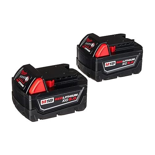  Milwaukee 2897-22 M18 Fuel 2-Tool Combo Kit, Red