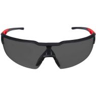 Milwaukee Anti-Fog Safety Glasses Tinted Lens Black/Red Frame 1 pc. - Case of: 1;