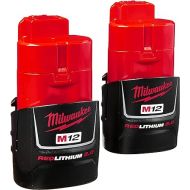 Milwaukee (2-Pack) 48-11-2420 M12 REDLITHIUM 2.0 Compact Battery Packs