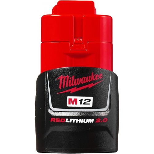  Milwaukee (2-Pack) 48-11-2420 M12 REDLITHIUM 2.0 Compact Battery Packs