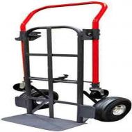 Milwaukee Hand Trucks 49478 Quick-Latch Convertible Truck with 10 Pneumatic Tires
