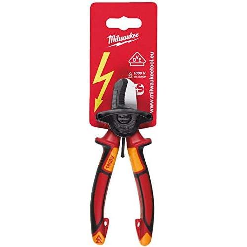  Milwaukee 932464562 VDE Cable Cutter 160mm, Red