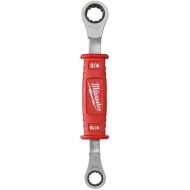 MILWAUKEE Linemana€s 2-in-1 Insulated Ratcheting Box Wrench Milwaukee 48-22-9211