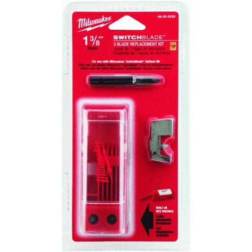  Milwaukee 1 3/8 3 Blade Replacement Kit