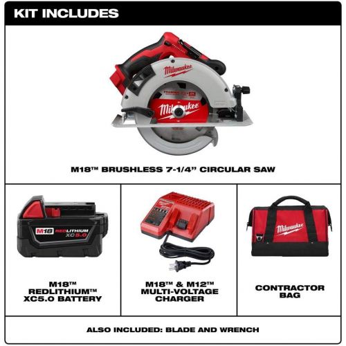  MILWAUKEE M18 Brushless 7-1/4 in. Cir