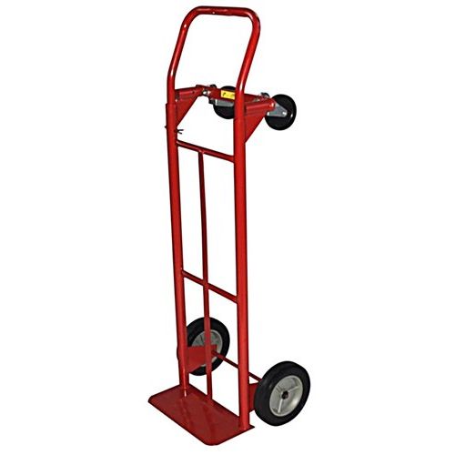  Milwaukee Hand Trucks 42152 Convertible Truck with 8-Inch Puncture Proof Tires