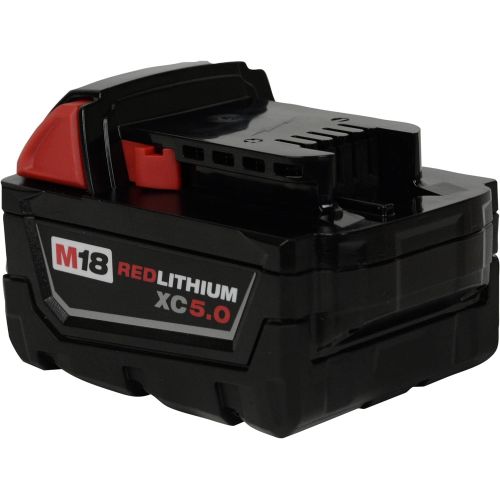  Milwaukee 48-59-1812 M12/M18 Battery Charger & (1) 48-11-1850 5.0Ah Lithium Ion Battery