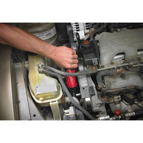  Milwaukee 2457-21 3/8-in Cordless M12 Lithium-Ion Ratchet Kit (Ratchet Kit w/Tool Bag)