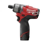 Milwaukee 2402-22 M12 Fuel 1/4 Hex 2-Spd Screwdriver Kit W/2 Bat