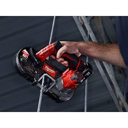  Milwaukee New 2429-21xc M12 12 Volt Deep Cut Cordless Portable Band Saw Kit