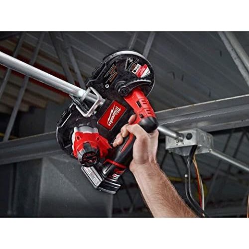  Milwaukee New 2429-21xc M12 12 Volt Deep Cut Cordless Portable Band Saw Kit