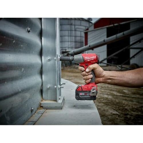  Milwaukee Cordless Impact Wrench, 18.0V, 6 in. L