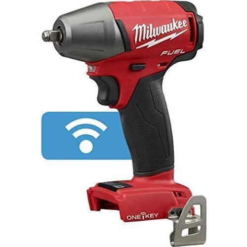  Milwaukee 2758-22CT M18 FUEL with ONE-KEY 3/8 Compact Impact Wrench w/ Friction Ring Kit