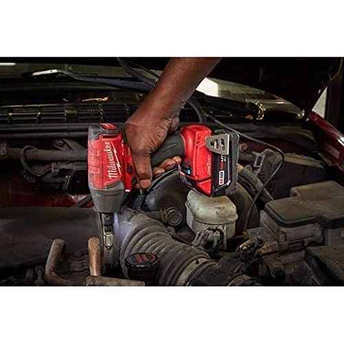  Milwaukee 2758-22CT M18 FUEL with ONE-KEY 3/8 Compact Impact Wrench w/ Friction Ring Kit