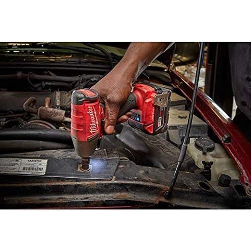  Milwaukee 2758-22CT M18 FUEL with ONE-KEY 3/8 Compact Impact Wrench w/ Friction Ring Kit