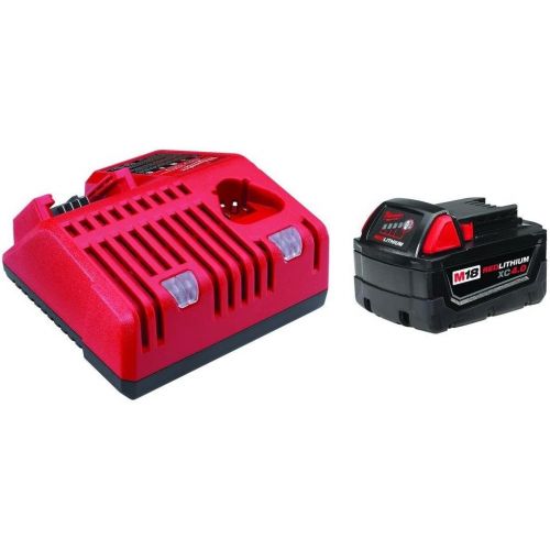  Milwaukee 48-59-1840 M18 REDLITHIUM XC 4.0 System Starter Kit