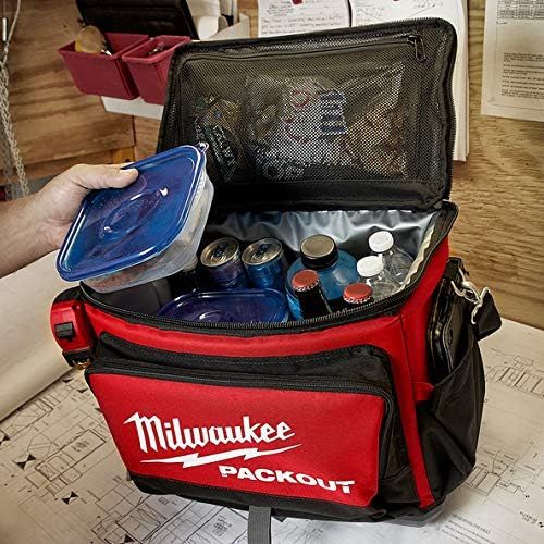  Milwaukee 932464835 Jobsite Cooler, Red