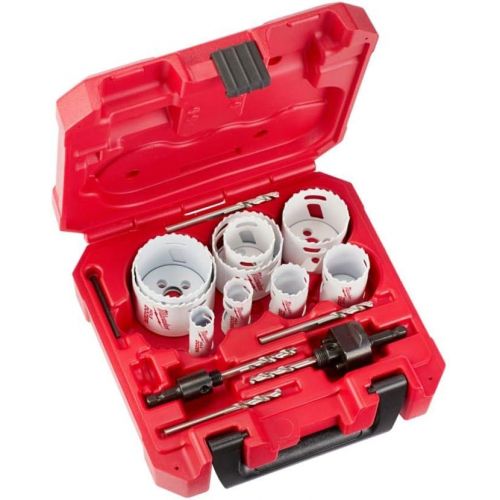  Milwaukee 49-22-4029 Tool HOLE DOZER Bi-Metal Hole Saw Set (17-Piece) with Case