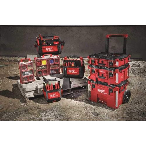  Milwaukee PACKOUT 22 Large Tool Box Red/Black Accessories