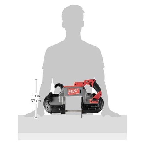  Milwaukee 2729-21 M18 Fuel Deep Cut Band Saw 1 Bat Kit