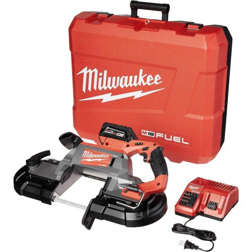  Milwaukee 2729-21 M18 Fuel Deep Cut Band Saw 1 Bat Kit