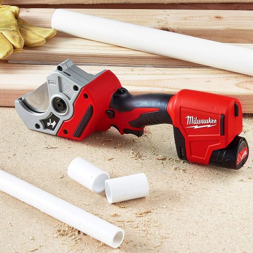  Milwaukee M12 12-Volt Cordless PVC Shear (2470-20) (Power Tool Only - Battery, Charger and Accessories Sold Separately)