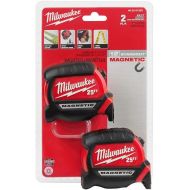 Milwaukee - 48-22-0125G - 25 ft. Magnetic Tape Measure - 2-Pack