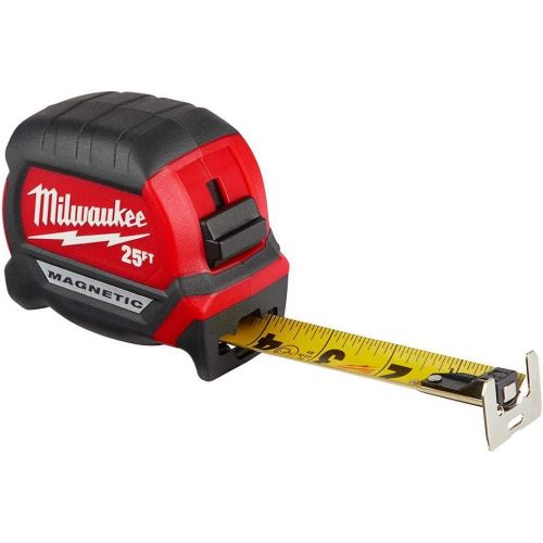  Milwaukee - 48-22-0125G - 25 ft. Magnetic Tape Measure - 2-Pack