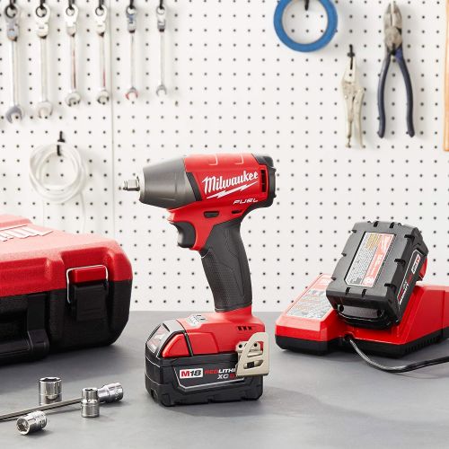  Milwaukee 2754-22 M18 Fuel 3/8 Impact Wr- Xc Kit