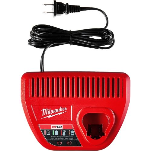  Milwaukee Genuine OEM 48-59-2401 M12 Lithium Ion 12 Volt Battery Charger w/LED Indicating