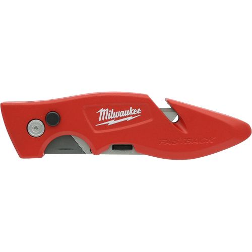  Milwaukee 48-22-1901F Fastback Utility Knife with Wire Stripping Compartment, and Gut Hook (2 Pack of 48-22-1901)