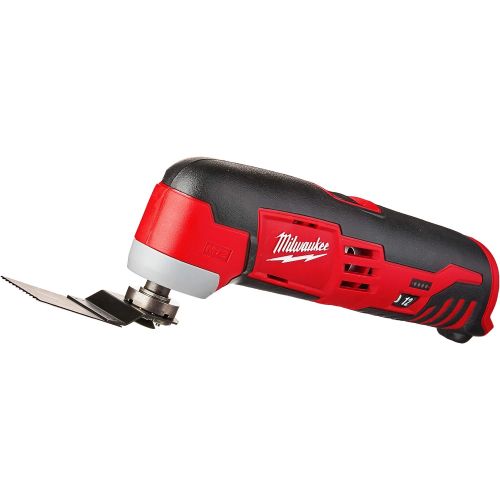  Milwaukee 2426-20 M12 12 Volt Redlithium Ion 20,000 OPM Variable Speed Cordless Multi Tool with Multi-Use Blade, Sanding Pad, and Multi-Grit Sanding Papers (Battery Not Included, P