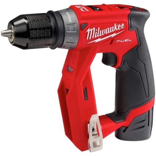 Milwaukee 2505-22 M12 FUEL Lithium-Ion 3/8 in. Cordless Installation Drill Driver Kit (2 Ah)