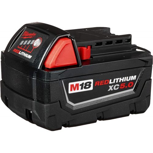  Milwaukee 48-11-1850 M18 Redlithium 5.0Ah Bat Pack