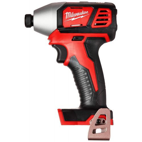  Milwaukee 2656-20 M18 18V 1/4 Inch Lithium Ion Hex Impact Driver with 1,500 Inch Pounds of Torque and LED Lighting Array (Battery Not Included, Power Tool Only)