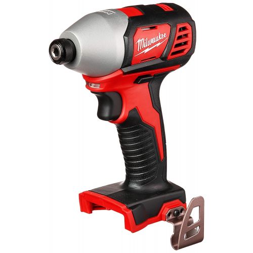  Milwaukee 2656-20 M18 18V 1/4 Inch Lithium Ion Hex Impact Driver with 1,500 Inch Pounds of Torque and LED Lighting Array (Battery Not Included, Power Tool Only)